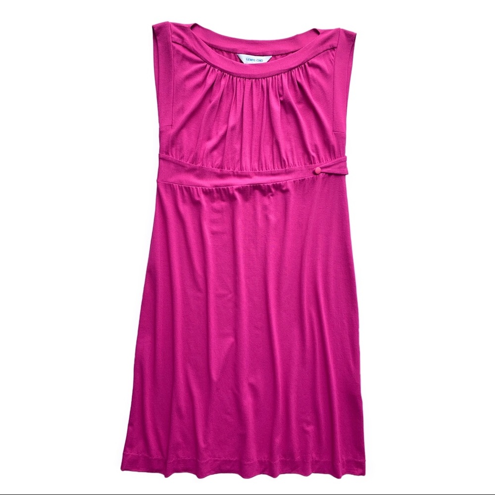 2/$50 - Lewis Cho Empire Waist Pink Dress